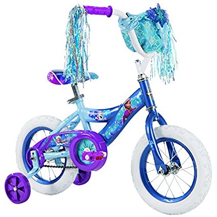 Huffy 12 inch Disney Frozen Girls Bike, Blue/Purple