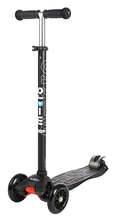 Maxi Micro Scooter - Black with T-bar